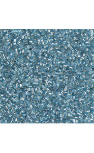 Miyuki delica beads 15/0 - Silver lined aqua DBS-44